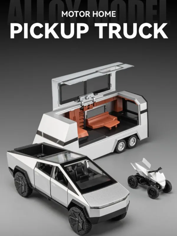 1:32 Diecast Pickup Truck with Sound and Light