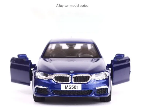 1:36 BMW M5 M550i Diecast Metal Car Model - Image 4