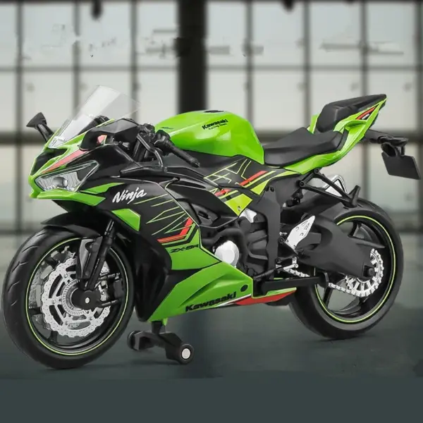 1/12 Scale Kawasaki Ninja ZX-6R Model Bike - Image 10