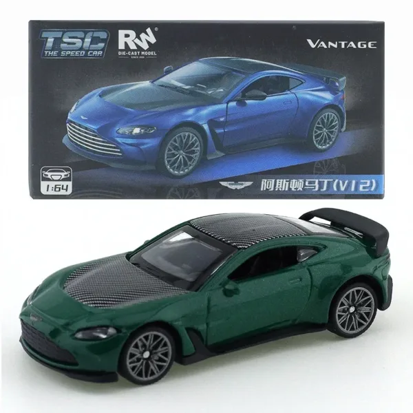 1/64 Aston Martin V12 Diecast Model Car - Image 7