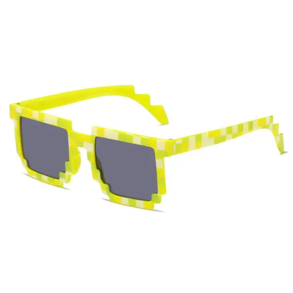 Fashionable Square Mirror Sunglasses for Women - Image 6