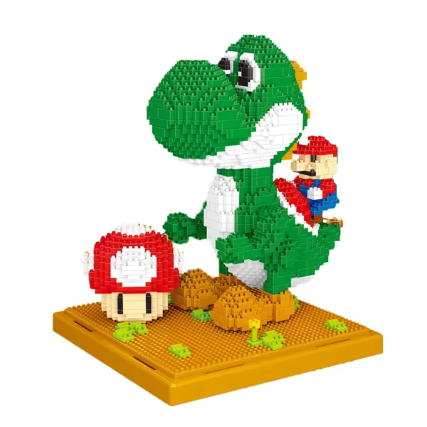 Micro Building Blocks Yoshi Mario Toys 1000+ PCS - Image 5