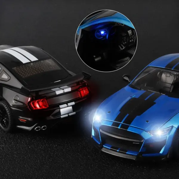 1:18 Ford Mustang GT500 Diecast Model Vehicle - Image 5