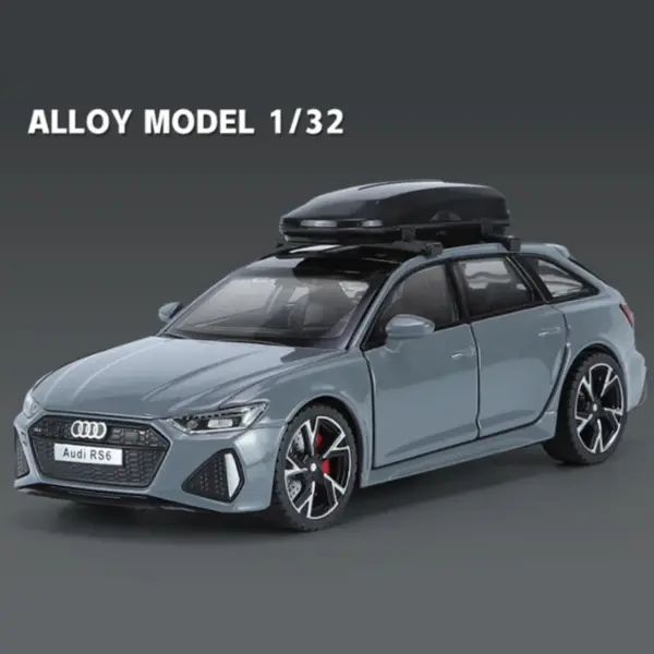 1/32 Audi RS6 Avant Diecast Model Car - Image 9