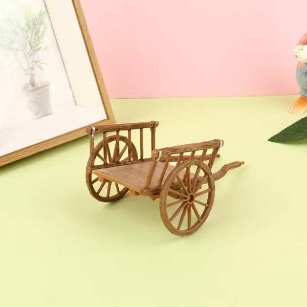 Miniature Assembled Cart Model for Dollhouse - Image 6