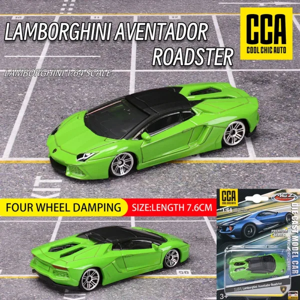 1:64 CCA Diecast Car Model Collectible - Image 44