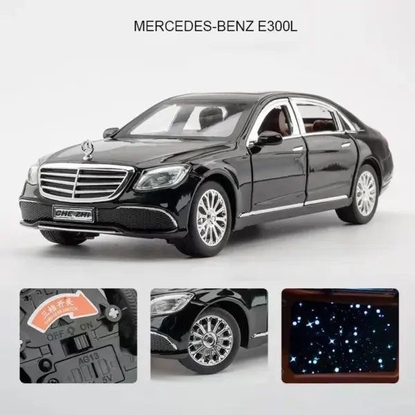 Benz E300 E-Class Metal Toy Car Model - Image 3