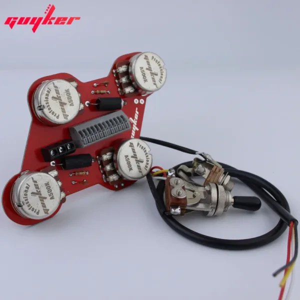 A500K Potentiometer Preamp Circuit Board for Guitar - Image 3