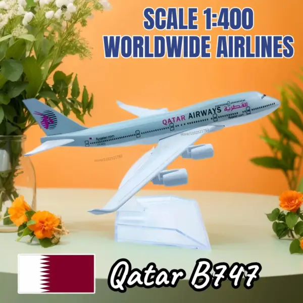 1:400 Diecast Concorde Aircraft Model Toy - Image 19