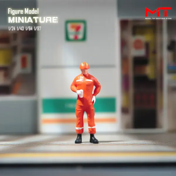 Firefighter Miniature Diorama Figures Set - Image 9