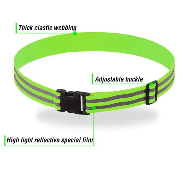 Adjustable Reflective Safety Belts for Running - Image 3