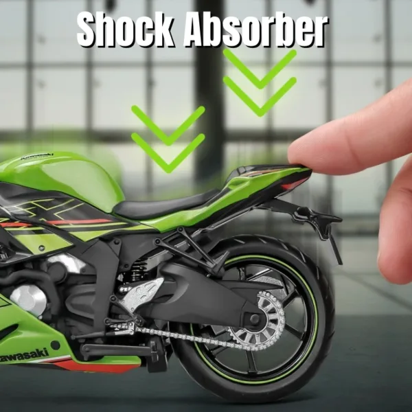 1/12 Scale Kawasaki Ninja ZX-6R Diecast Model - Image 3