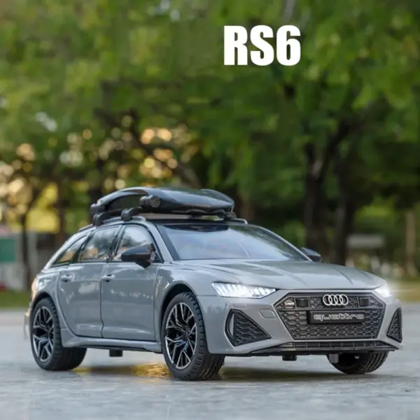 1/24 RS6 Diecast Car Model with Pull Back