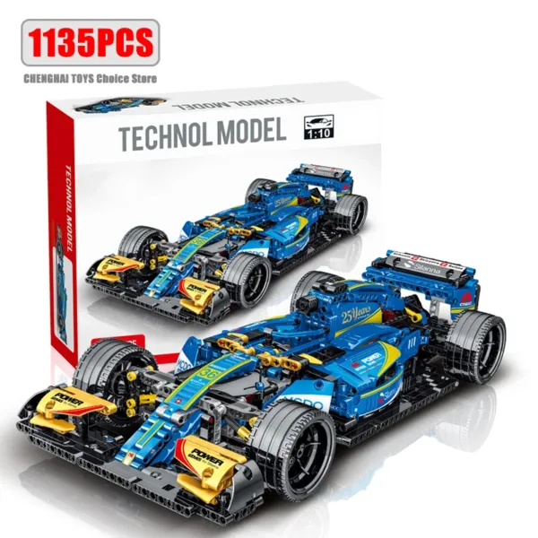 Remote Control Formula Car Building Blocks Set - Image 21