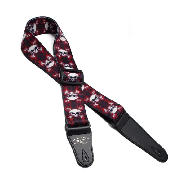 Adjustable 2-Inch Cotton Guitar Strap - Image 5