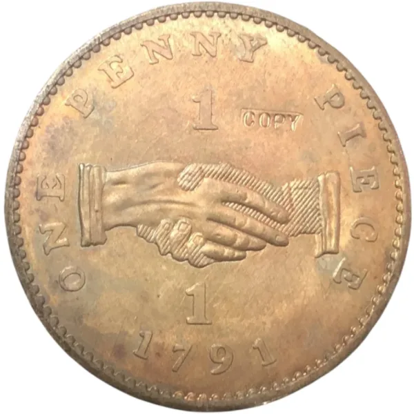 1791 Sierra Leone Copper Coin Replica