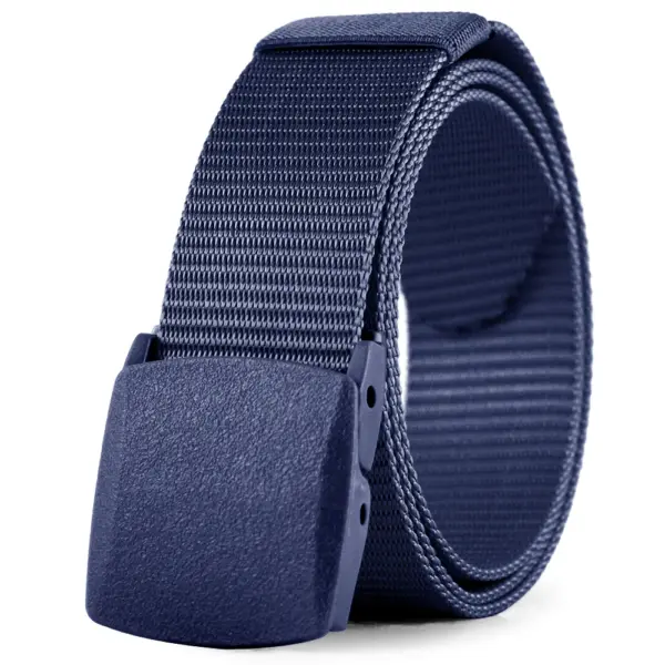 Tactical Canvas Belt with Adjustable Buckle - Image 9