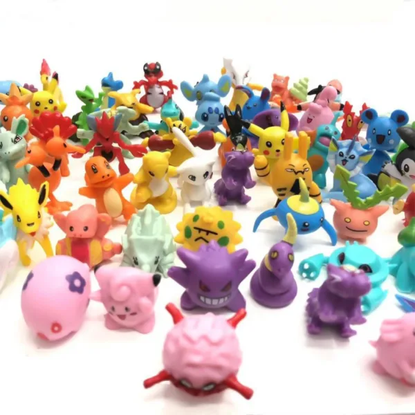 144 Unique Pokemon Mini Figures Set - Image 4