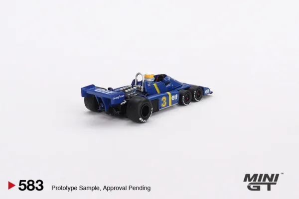 1/64 Scale Tyrrell P34 Diecast Racing Car Model - Image 3