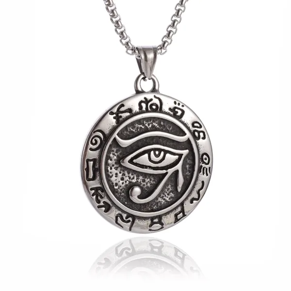 Eye of Horus Cross Pendant Necklace - Image 22