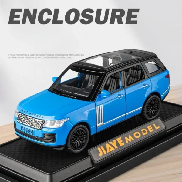 1:36 Land Rover Range Rover Diecast Model Car - Image 4