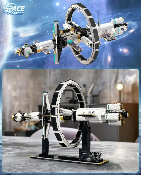 2221PCS Space Station Model Building Kit - Image 2