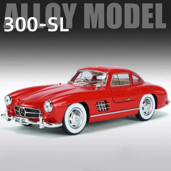 1:24 Mercedes-Benz 300SL Diecast Model Car - Image 3