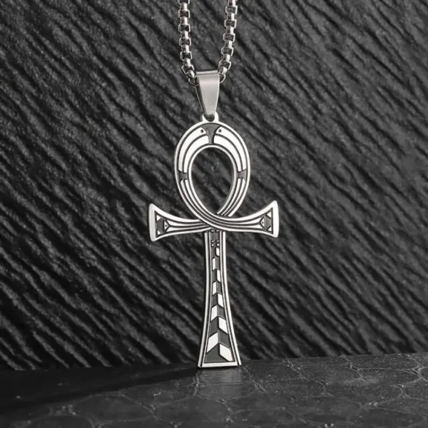 Eye of Horus Cross Pendant Necklace - Image 46