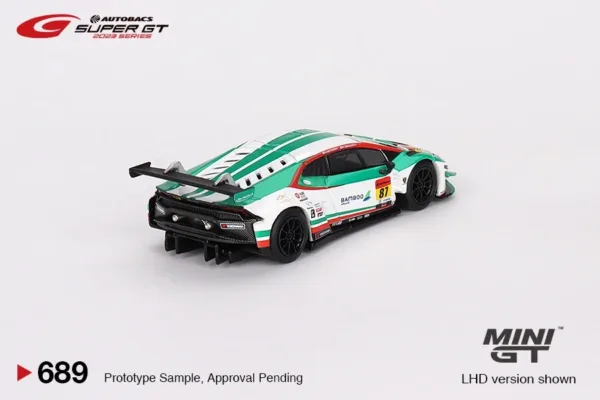 1:64 Lamborghini Huracán GT3 EVO2 Diecast Model - Image 4