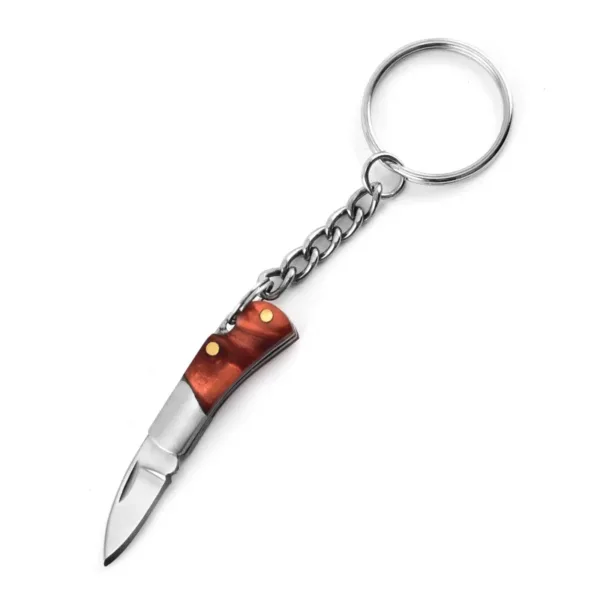 Mini Folding Knife Keychain with Sharp Blade - Image 10