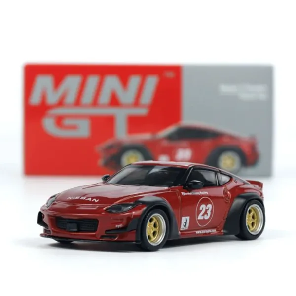 Nissan Z Pandem Passion Red Diecast Model 1:64