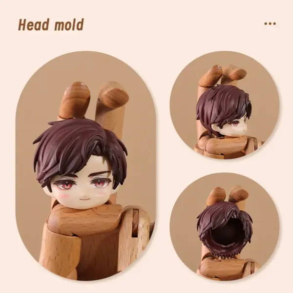 OB11 Doll Hair Replacement Head Mold Accessory - Image 4