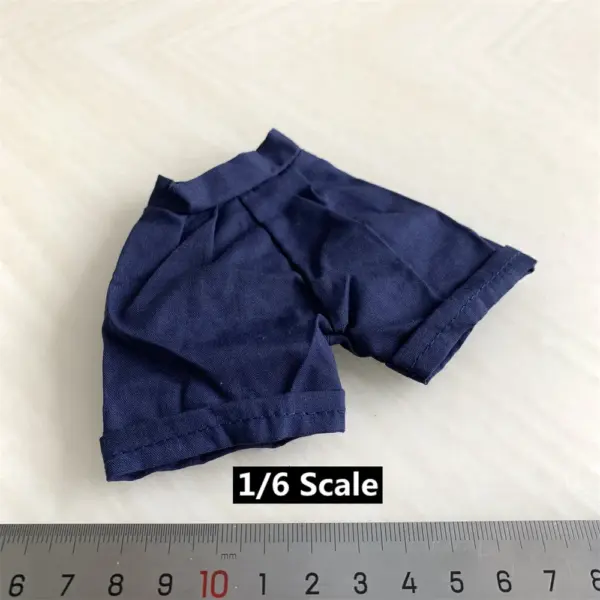 1/6 Scale Blue Shorts for 12 Inch Figures - Image 2