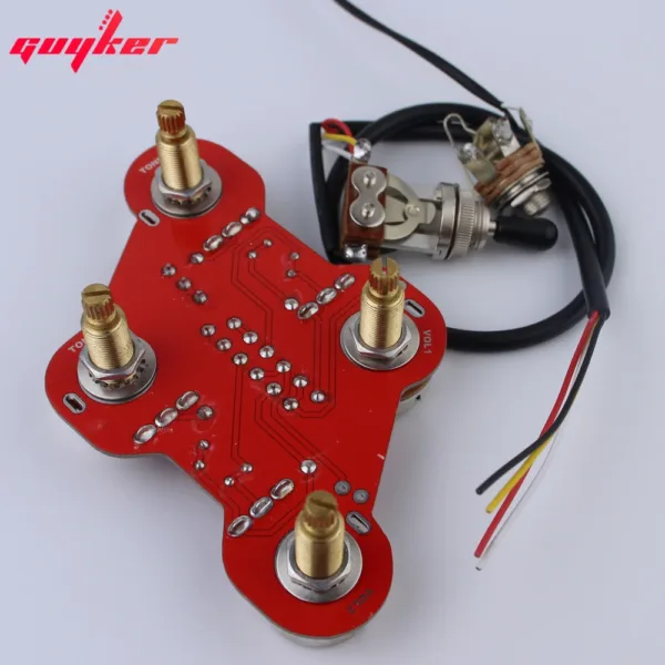 A500K Potentiometer Preamp Circuit Board for Guitar - Image 4