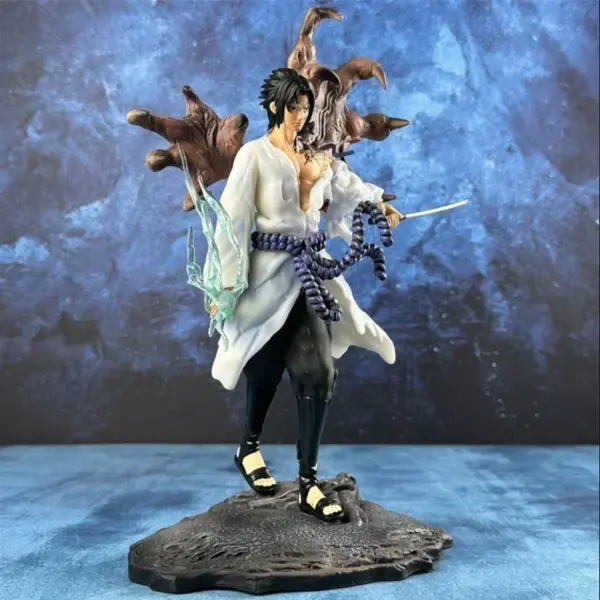 Uchiha Sasuke 31cm Anime Figure Model - Image 3