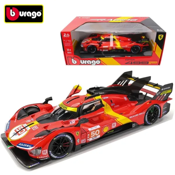 Bburago 1:18 Ferrari 499P Diecast Model Car