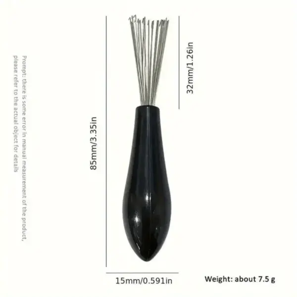 Plastic Handle Comb Brush Cleaner Tool - Image 3