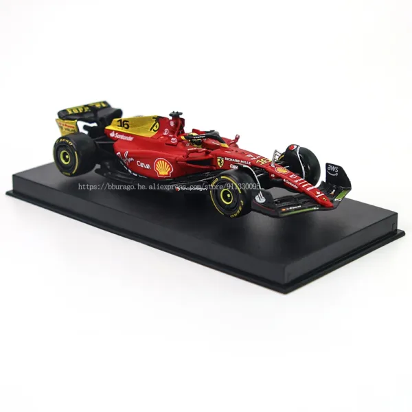 Bburago 1:43 Ferrari F1-75 Alloy Model Car - Image 6