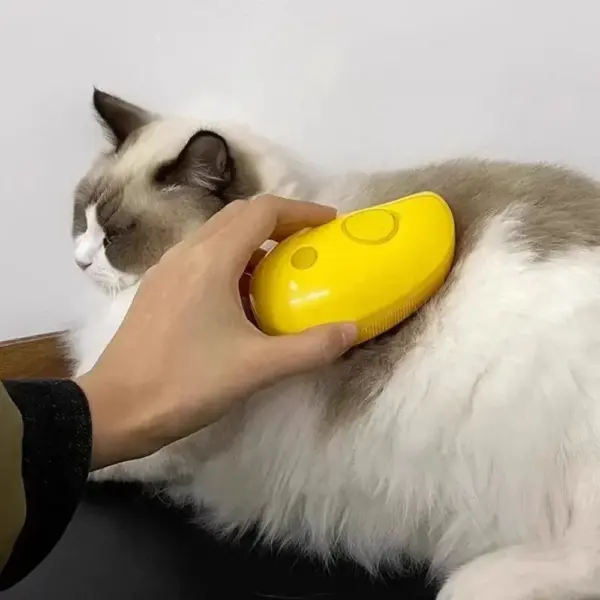 Pet Grooming Steam Brush for Cats and Dogs - Image 2