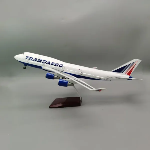 Transaero B747 Airplane Model Toy 1/150 Scale - Image 2