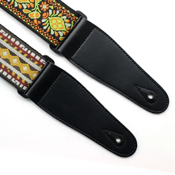 Adjustable Ethnic Style Guitar Strap 150cm - Image 6