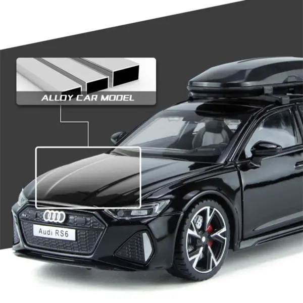 1/32 Audi RS6 Avant Diecast Model Car - Image 2