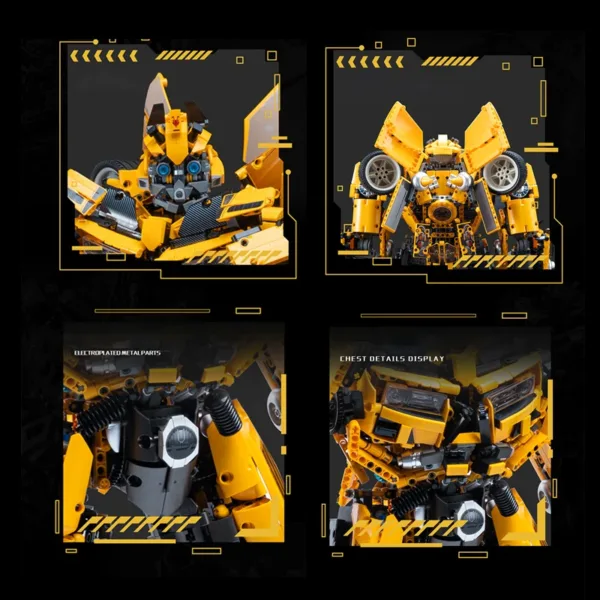 Bumblebeed Transformation Robot Building Blocks Set - Image 5