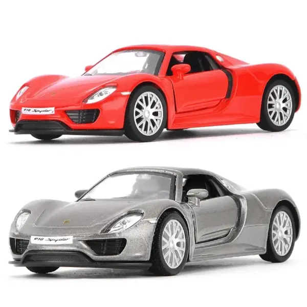 MaKeda Metal Porsche 918 Toy Car Model