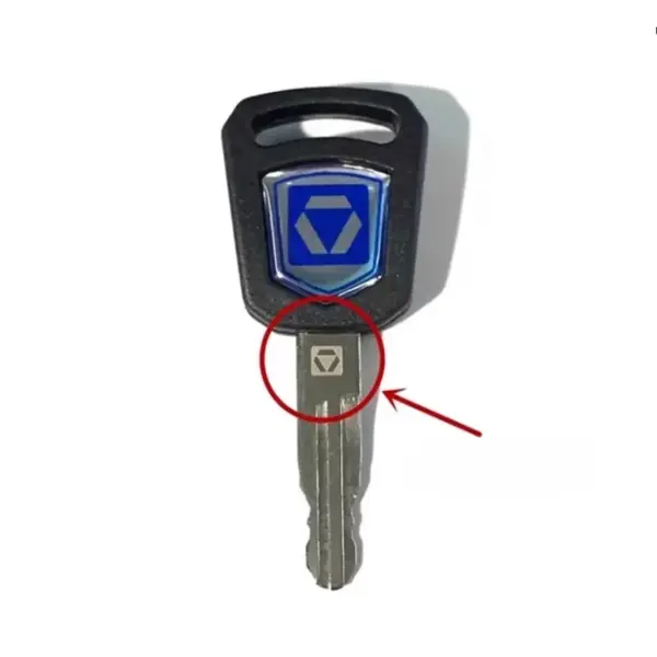 Excavator Ignition Keys for XCMG Models