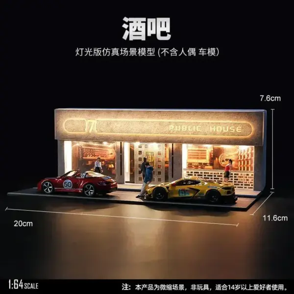 1/64 Scale Urban Convenience Store Model - Image 2