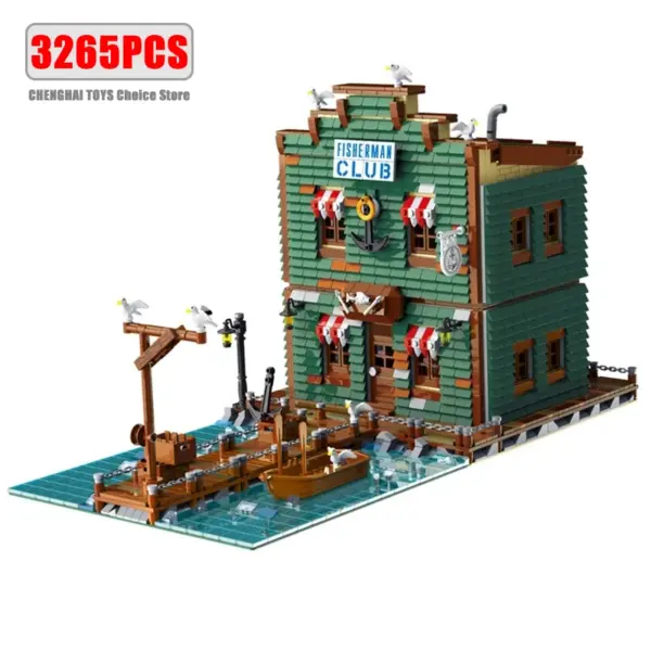 Fisherman's Cabin Modular Building Blocks Set - Image 5