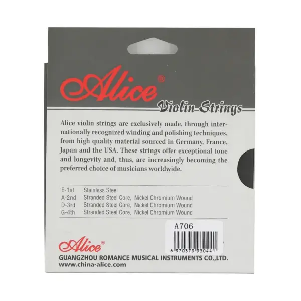 Alice A706 Violin Strings Set for All Sizes - Image 5