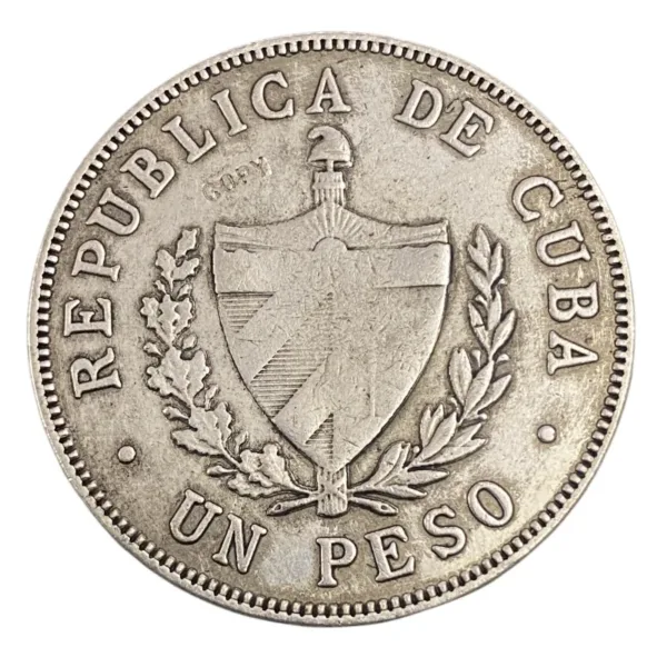 Cuba 1915 Copy Coin - Patriotism Theme - Image 2