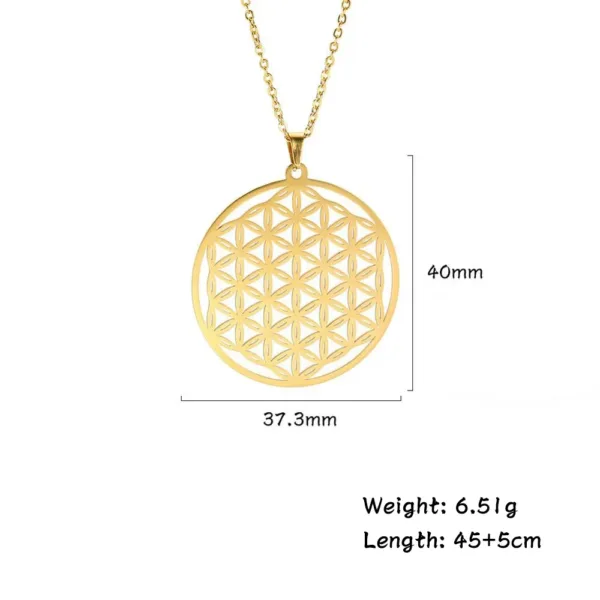 Flower of Life Pendant Necklace for Women - Image 18